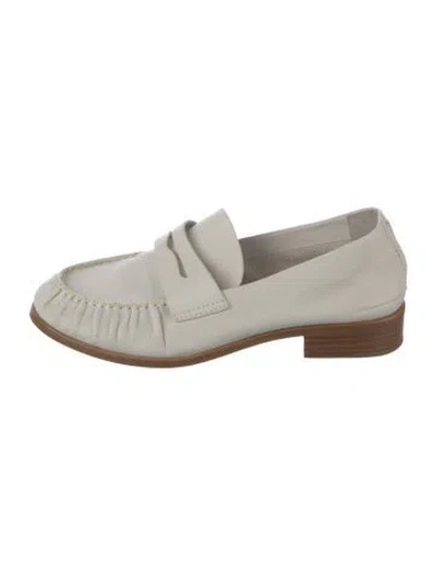 Pre-owned Rag & Bone Leather Loafers In White