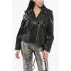 Rag & Bone Black Mack Leather Jacket In Black