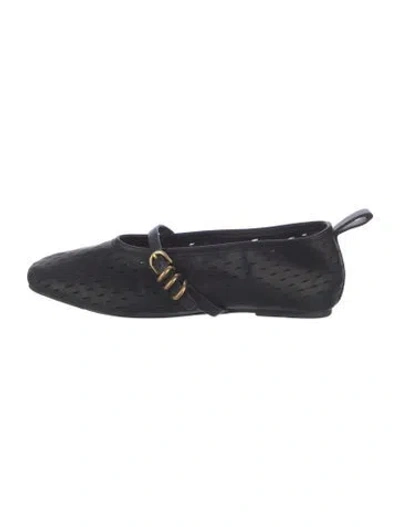 Pre-owned Rag & Bone Leather Mary Jane Flats In Multi