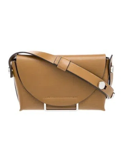 Pre-owned Rag & Bone Leather Messenger Bag In Neutral