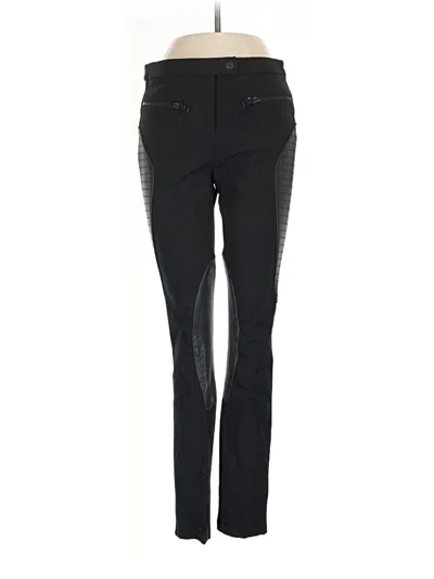 Pre-owned Rag & Bone Leather Pants In Black