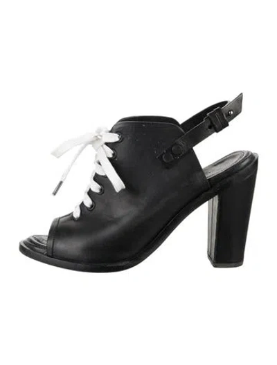 Pre-owned Rag & Bone Leather Pumps In Black