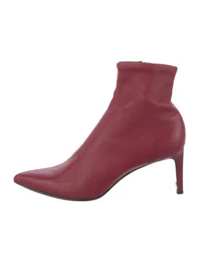 Pre-owned Rag & Bone Leather Pumps In Red