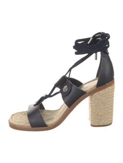 Pre-owned Rag & Bone Leather Sandals In Black