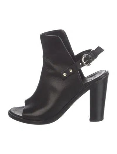 Pre-owned Rag & Bone Leather Sandals In Black