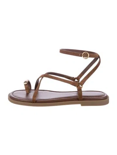 Pre-owned Rag & Bone Leather Sandals In Brown