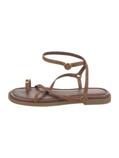 Pre-owned Rag & Bone Leather Sandals In Brown