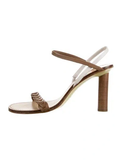 Pre-owned Rag & Bone Leather Sandals In Brown