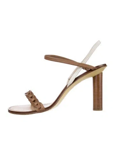 Pre-owned Rag & Bone Leather Sandals In Brown