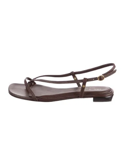 Pre-owned Rag & Bone Leather Sandals In Brown