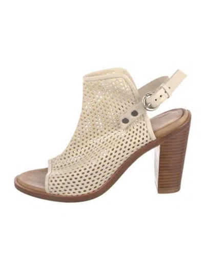 Pre-owned Rag & Bone Leather Sandals In Neutrals