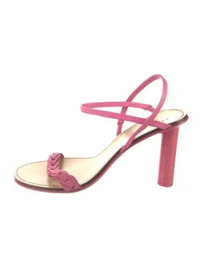 Pre-owned Rag & Bone Leather Sandals In Pink