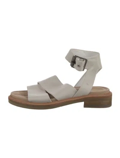 Pre-owned Rag & Bone Leather Sandals In White