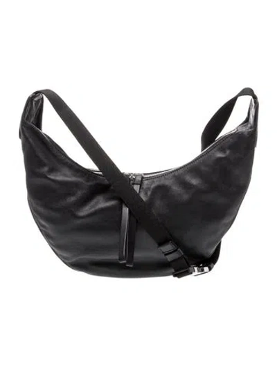 Pre-owned Rag & Bone Leather Shoulder Bag In Black