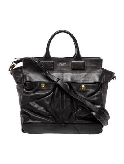 Pre-owned Rag & Bone Leather Shoulder Bag In Black