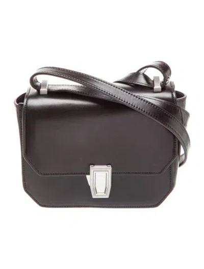 Pre-owned Rag & Bone Leather Shoulder Bag In Black