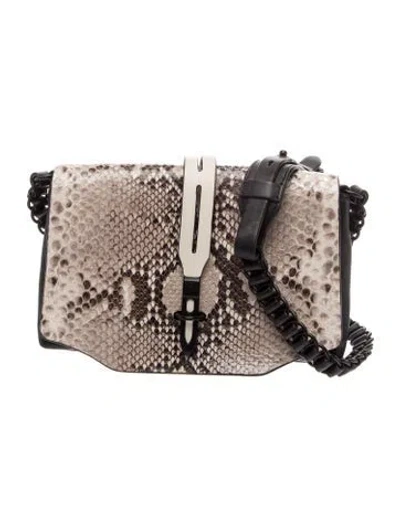 Pre-owned Rag & Bone Leather Shoulder Bag In Black