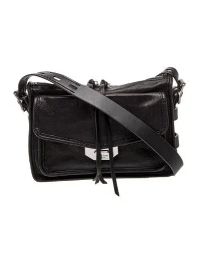 Pre-owned Rag & Bone Leather Shoulder Bag In Black