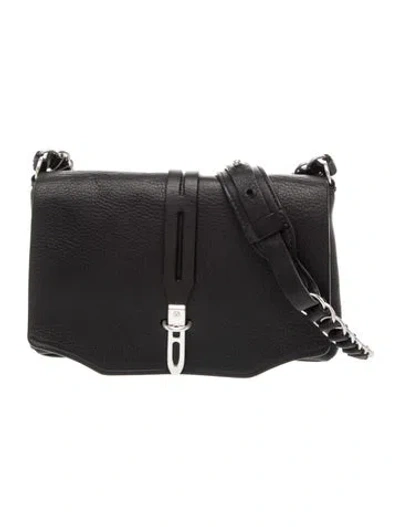 Pre-owned Rag & Bone Leather Shoulder Bag In Black