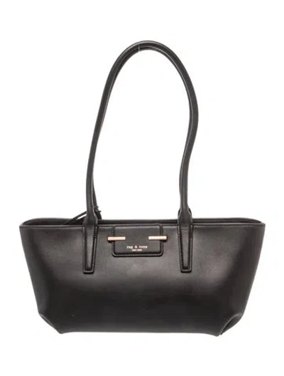 Pre-owned Rag & Bone Leather Shoulder Bag In Black