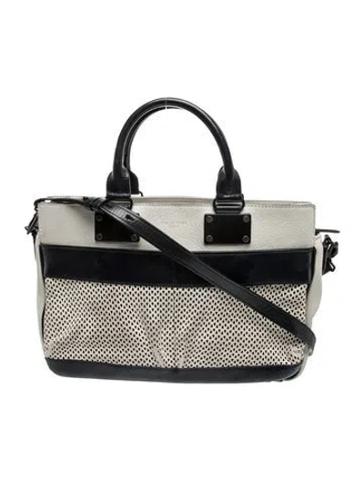 Pre-owned Rag & Bone Leather Shoulder Bag In Blue