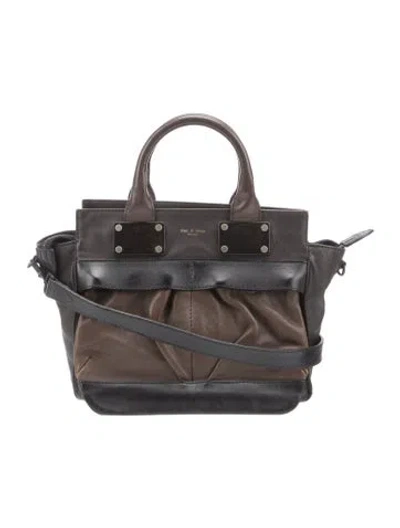 Pre-owned Rag & Bone Leather Shoulder Bag In Brown