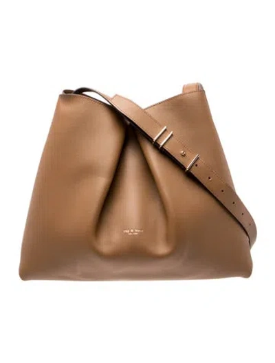 Pre-owned Rag & Bone Leather Shoulder Bag In Brown