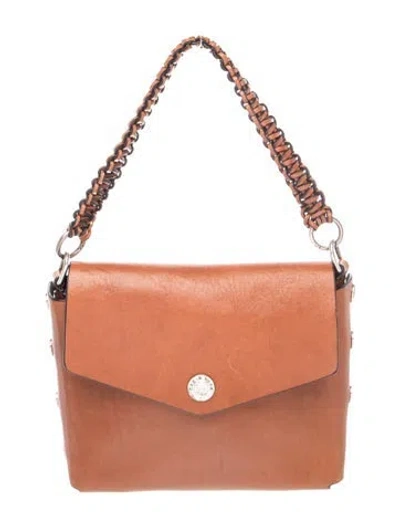 Pre-owned Rag & Bone Leather Shoulder Bag In Brown