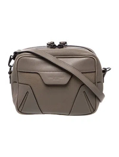 Pre-owned Rag & Bone Leather Shoulder Bag In Gray