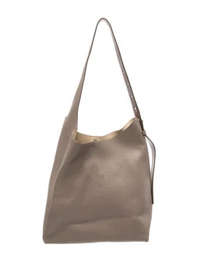 Pre-owned Rag & Bone Leather Shoulder Bag In Gray