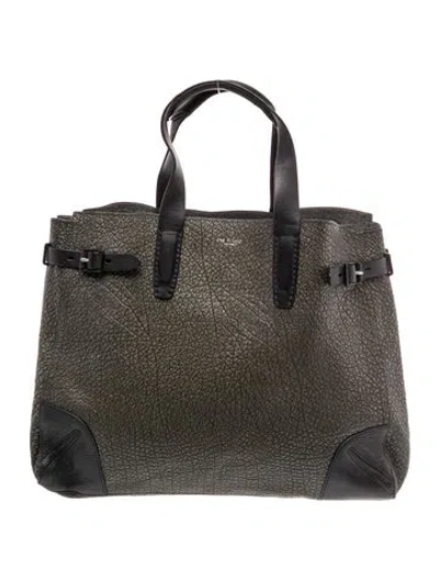 Pre-owned Rag & Bone Leather Shoulder Bag In Gray