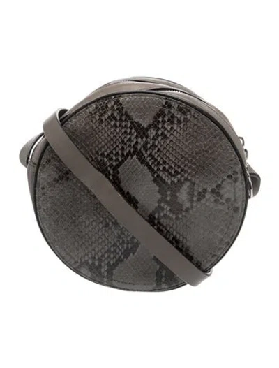 Pre-owned Rag & Bone Leather Shoulder Bag In Grey