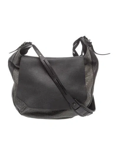 Pre-owned Rag & Bone Leather Shoulder Bag In Grey