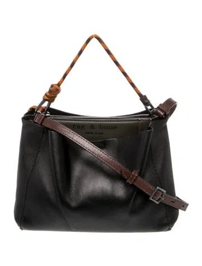 Pre-owned Rag & Bone Leather Shoulder Bag In Multi
