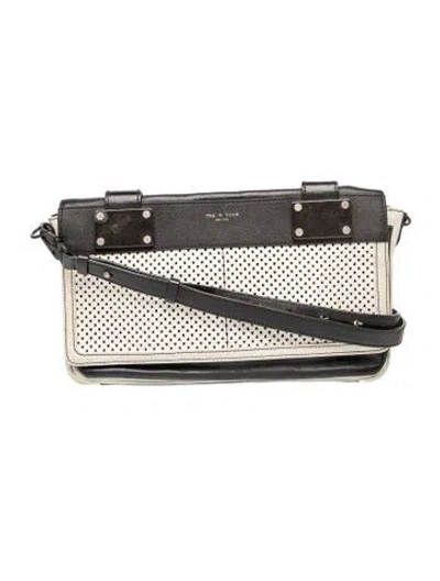 Pre-owned Rag & Bone Leather Shoulder Bag In Neutrals