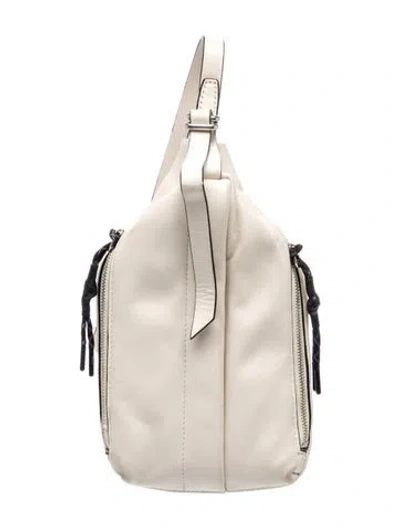 Pre-owned Rag & Bone Leather Shoulder Bag In White