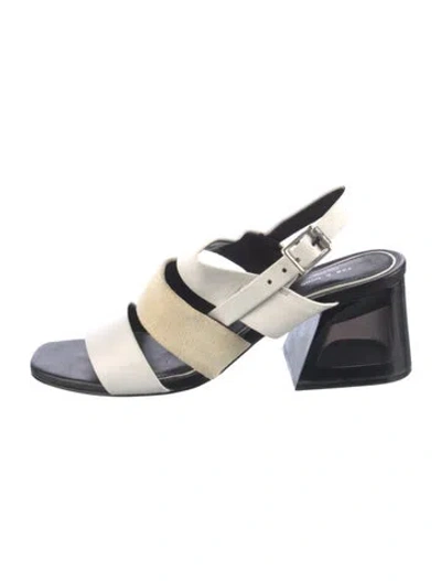 Pre-owned Rag & Bone Leather Slingback Sandals