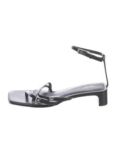 Pre-owned Rag & Bone Leather Slingback Sandals In Multi