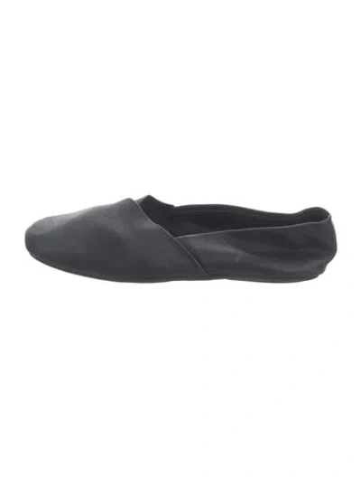 Pre-owned Rag & Bone Leather Slippers In Black