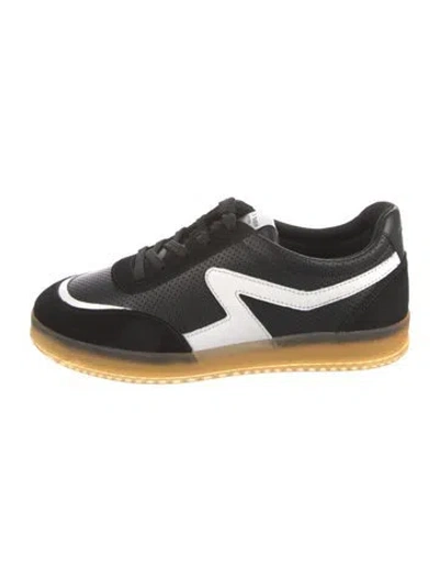 Pre-owned Rag & Bone Leather Sneakers In Black