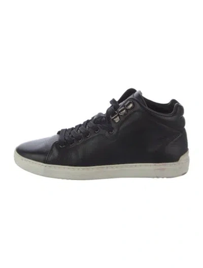 Pre-owned Rag & Bone Leather Sneakers In Blue