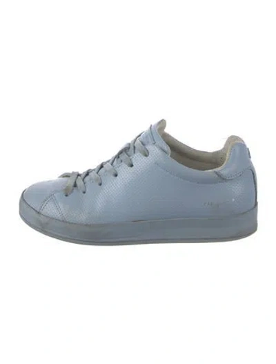Pre-owned Rag & Bone Leather Sneakers In Blue