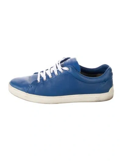 Pre-owned Rag & Bone Leather Sneakers In Blue