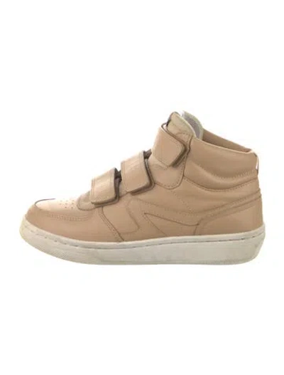 Pre-owned Rag & Bone Leather Sneakers In Brown
