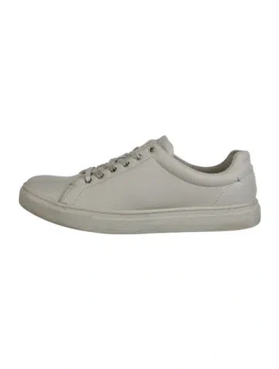 Pre-owned Rag & Bone Leather Sneakers In Gray
