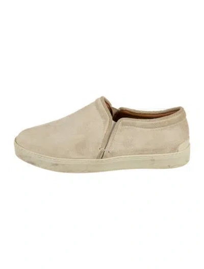 Pre-owned Rag & Bone Leather Sneakers In Neutral