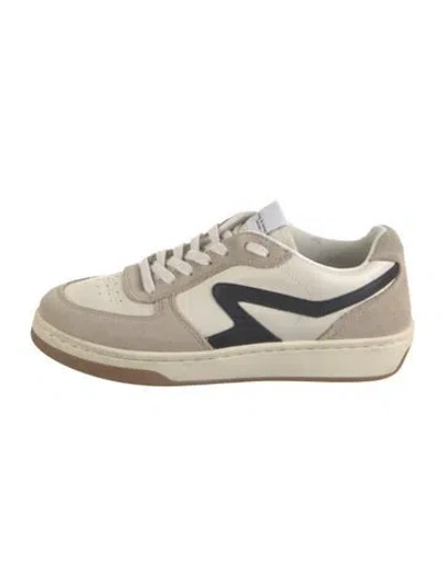 Pre-owned Rag & Bone Leather Sneakers In Neutrals