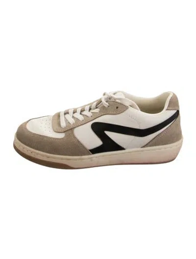 Pre-owned Rag & Bone Leather Sneakers In Neutrals