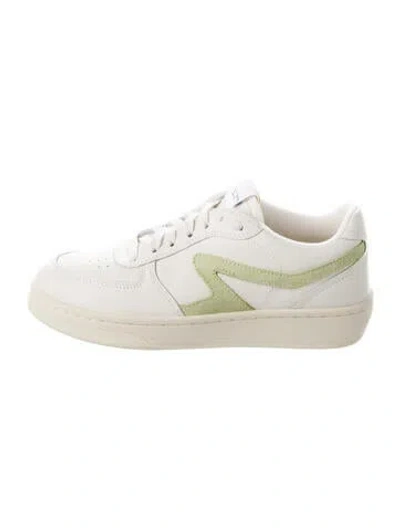 Pre-owned Rag & Bone Leather Sneakers In Neutrals