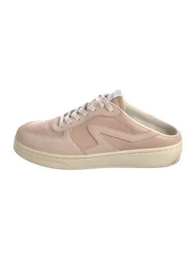 Pre-owned Rag & Bone Leather Sneakers In Pink